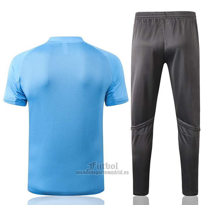 Chandal del Real Madrid Manga Corta 2020-2021 Azul
